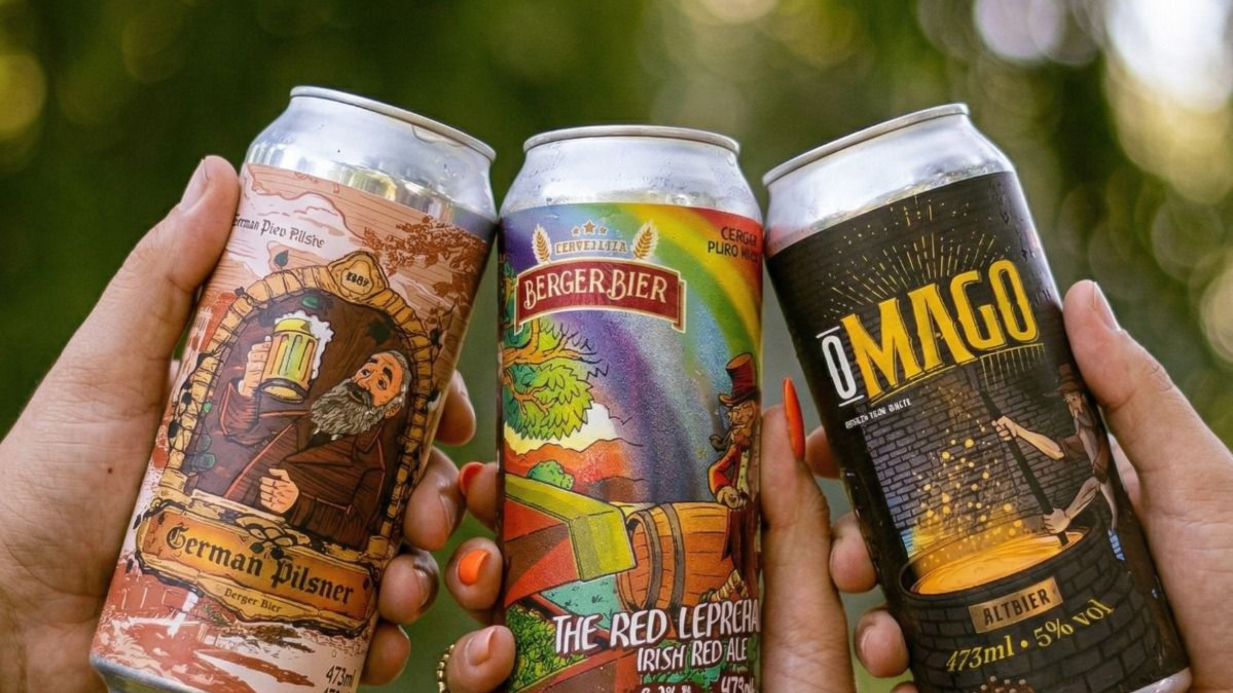 Equipe Berger Bier trabalhando na produção