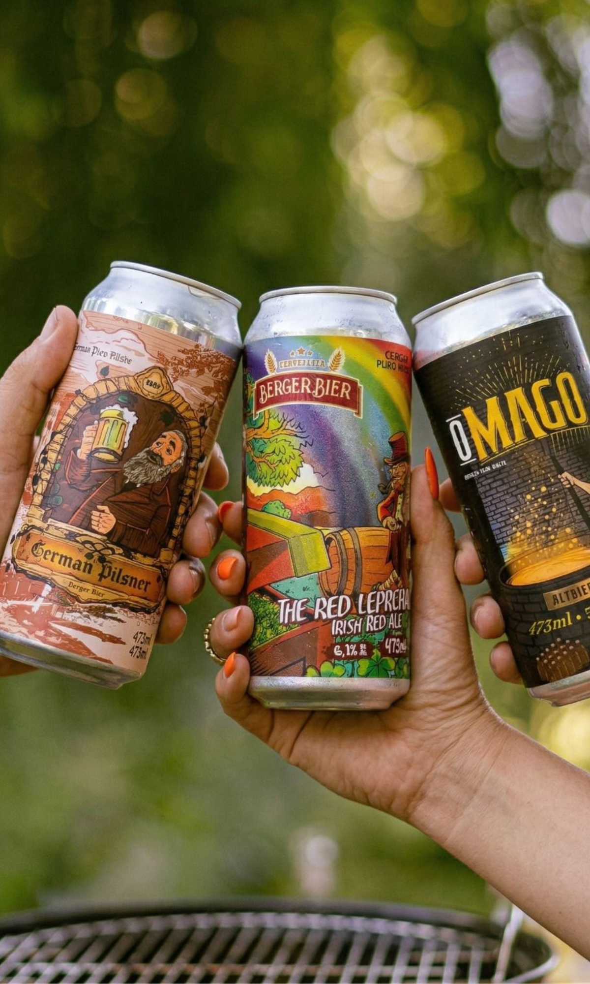 Equipe Berger Bier trabalhando na produção